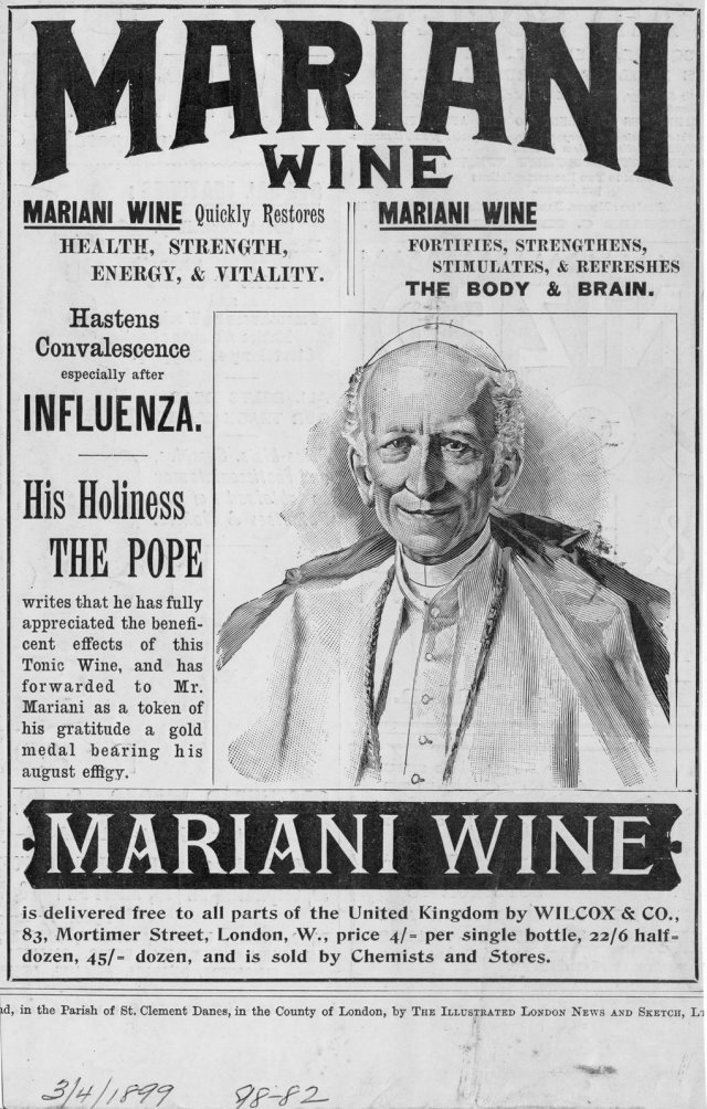 Gasp blog drugvertising pope