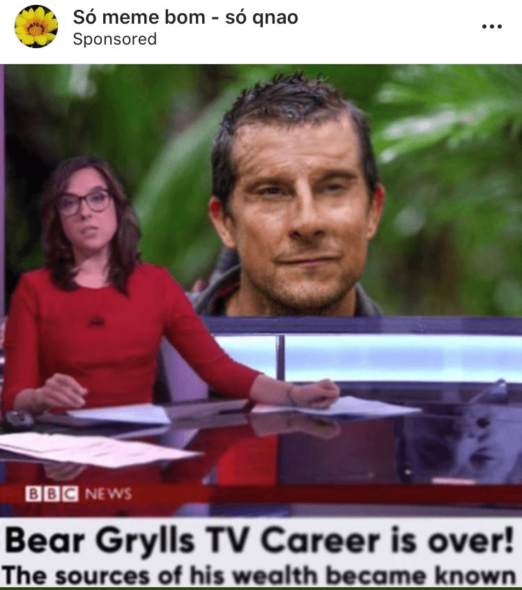 Bear Grylls stops at nothing